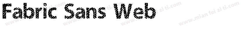 Fabric Sans Web字体转换